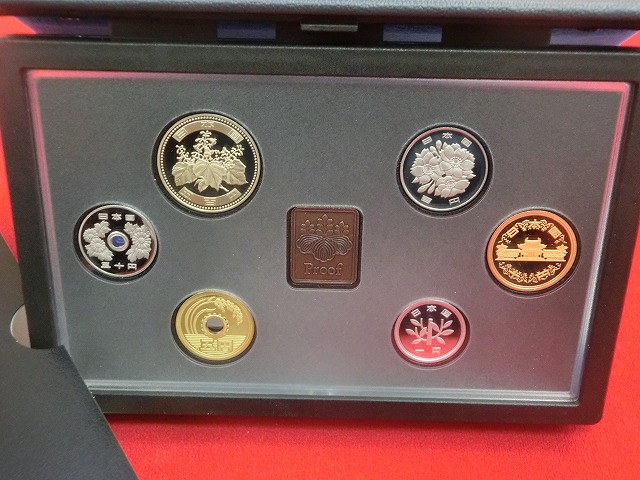 2004　通常プルーフ貨幣セット〔年銘板(有)〕