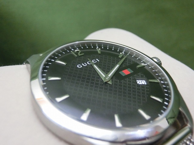 【未使用】グッチ Gタイムレス 126.3 クォーツ メンズ